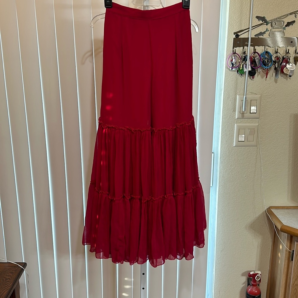 Beautiful Burgandy Palazzo Pants